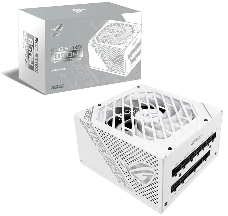 Asus ROG Strix 850G 850W 80+ Gold Fully Modular PSU - White Edition - مزود الطاقة